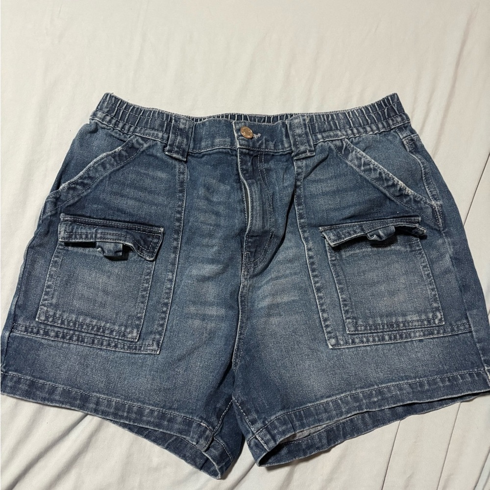 Bluenotes Denim Blue Women's Shorts size xl